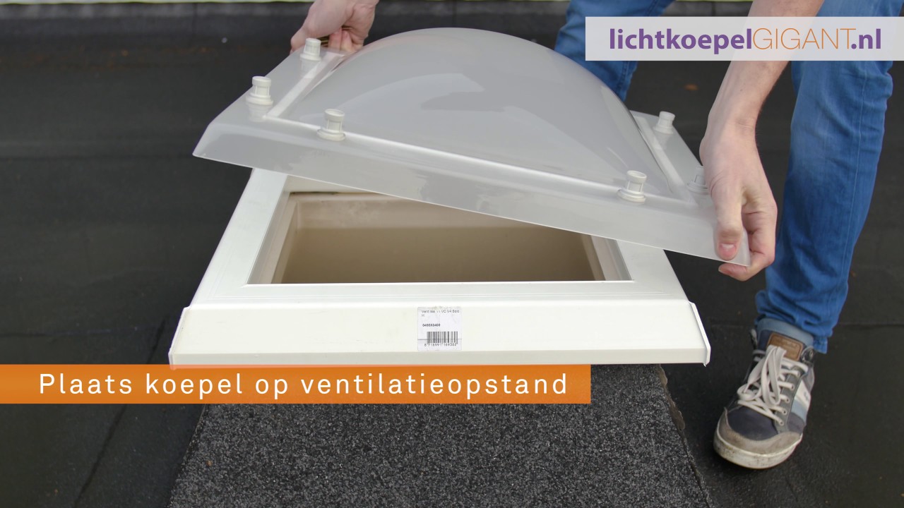 Ventilerende Lichtkoepel Monteren LichtkoepelGigant YouTube ventilerende-lichtkoepel-monteren-lichtkoepelgigant-youtube
