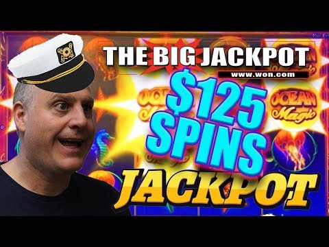 $125 / Spin 🚢Ocean Magic DOUBLE JACKPOT!!! 💸 | The Big Jackpot