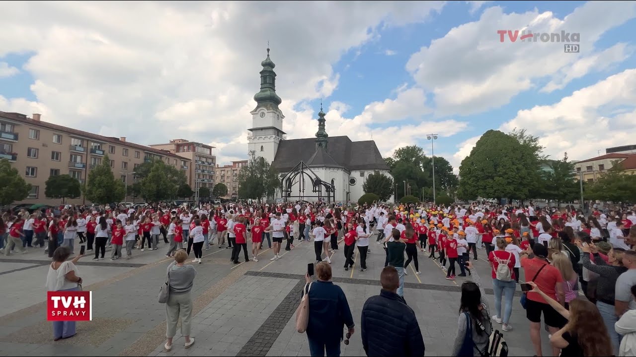 Na námestí vo Zvolene sa tancovala štvorylka