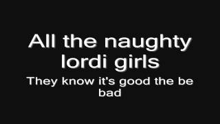 Lordi - Good To Be Bad (lyrics) HD