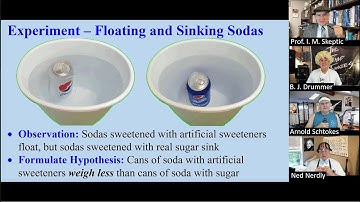 Which Soda Cans Float, Which Sink, and Why?