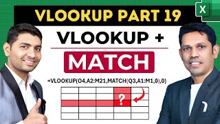 How to Use VLOOKUP + MATCH Like a Pro!