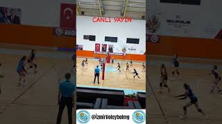 CANLI YAYIN KANALIMIZDA İİZMİRSPOR &amp; TORBALI GELİŞİM #izmirvoleybolmg #volleyball