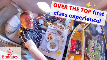 I flew EMIRATES FIRST CLASS during the PANDEMIC - was it worth it?