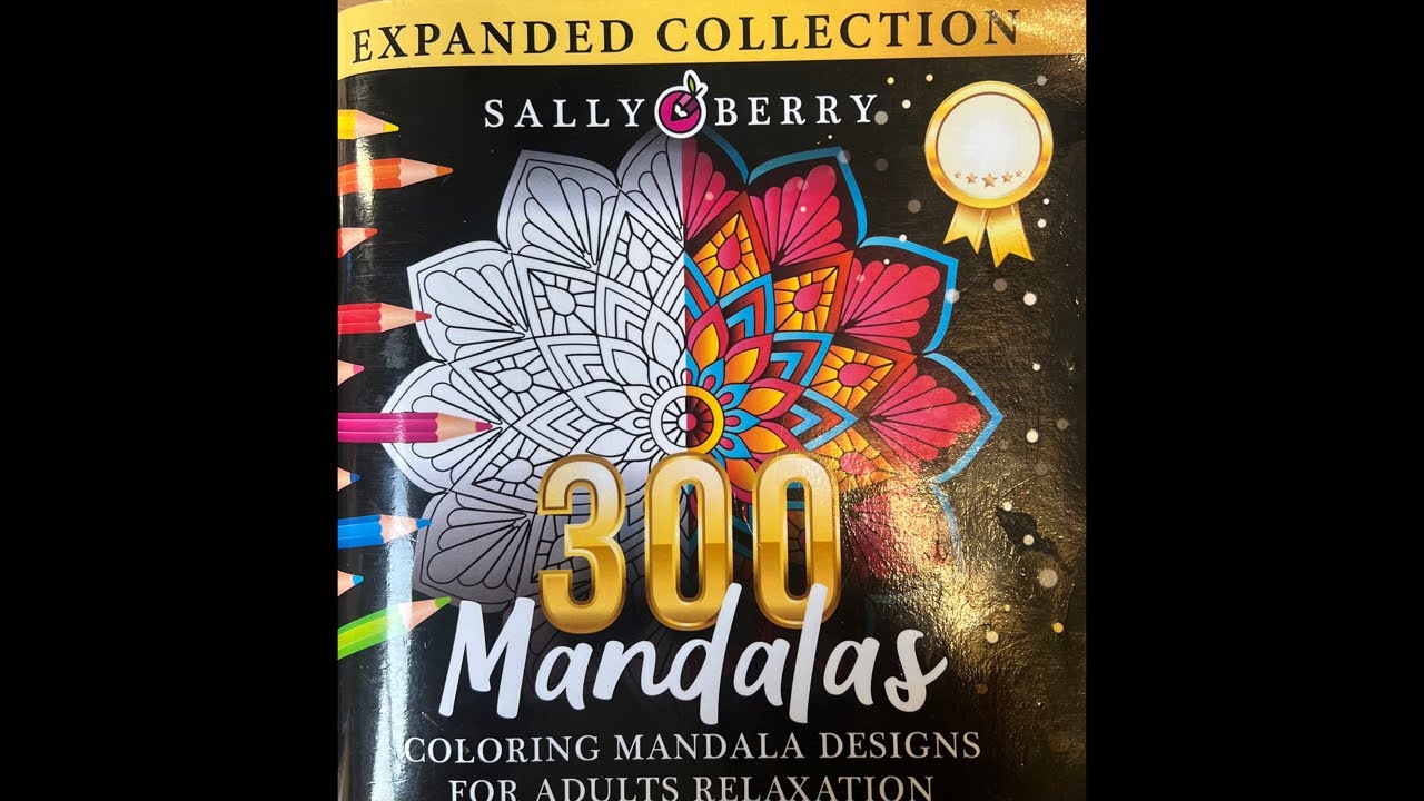 Mandala, Mondays, coloring and chatting and thinking YouTube