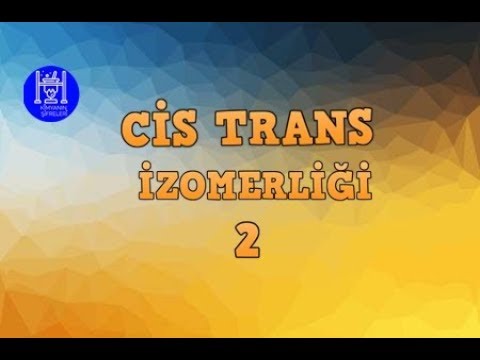 Video: 2 metil 2 buten bir cis trans izomer midir?