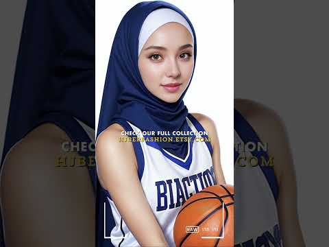 Beauty Basketball Hijab Player - Part 1 #ai #shortvideo #hijab #viral #jilbab  #aiart #lookbook
