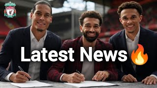 BREAKING NEWS🚨 Liverpool Contract Saga: Salah, Van Dijk, Arnold's Future, Who Signs?