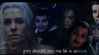 maleficent🙂|devil Queen🙃|hella🙂|you should see me a crown😎