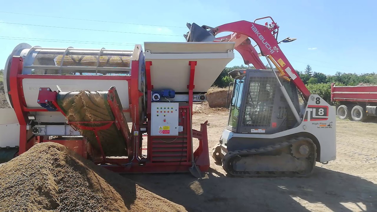 Bubnový kontejnerový třídič SCREENSTONES