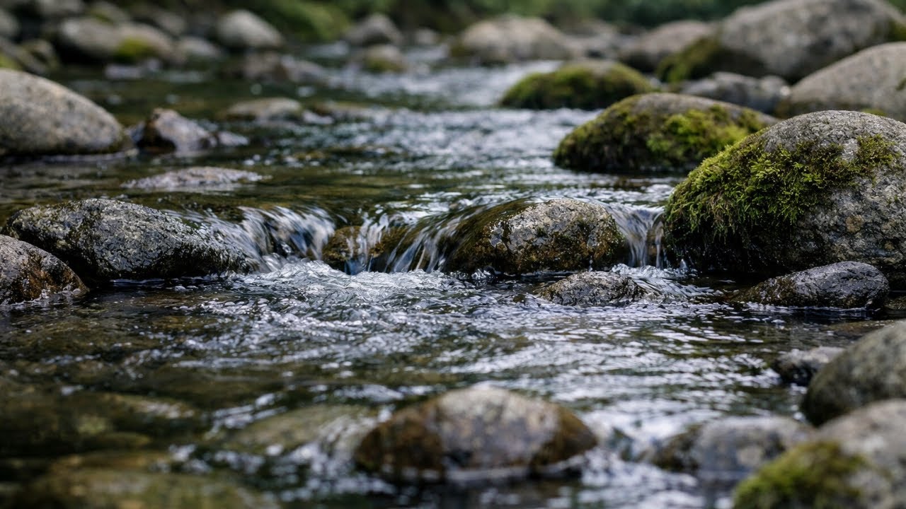 24/7 LIVE River Flow ASMR | Natural Water Sounds for Sleep, Focus & Insomnia (No Ads)
