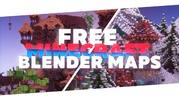 Minecraft Maps for Blender | ❗ FREE DOWNLOAD ❗
