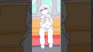 【 #Shorts /animation】on the train【鯖乃いちか】