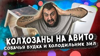 КОЛХОЗАНЫ НА АВИТО - собачья будка и холодильник зил | Жирный