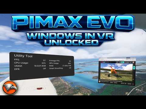Pimax EVO - New & Experimental Features for VR Users || Floating Windows!