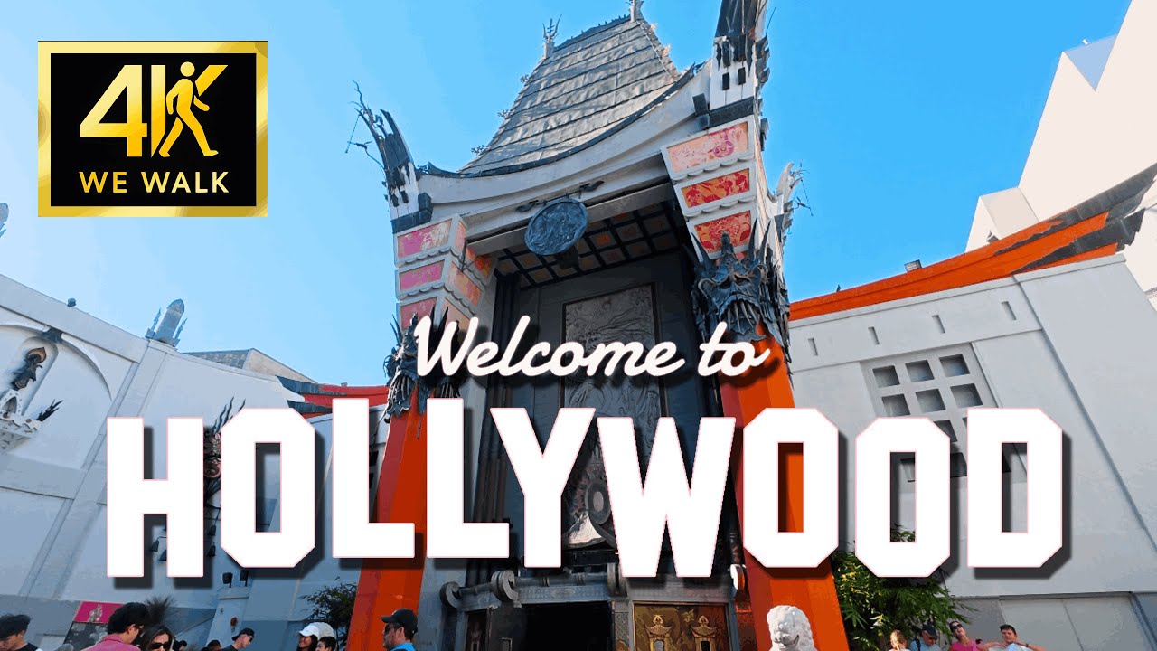 POV Hollywood Walk of Fame Los Angeles ASMR 4k - YouTube