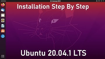 Installation of Ubuntu 20.04.1 LTS