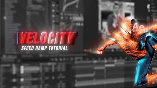 Velocity time remap after effects | after effects speed ramp tutorial #aftereffectstutorial