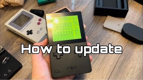 How to update the Analogue pocket (And fix the 0% update bug)