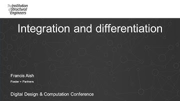 Integration and differentiation