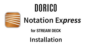 Notation Express for Dorico - Installation