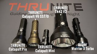 How Does The Thrunite Catapult Pro Compare To These Popular Flashlights