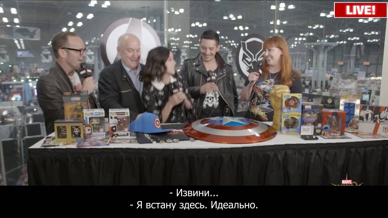NYCC2016 Интервью для Marvel