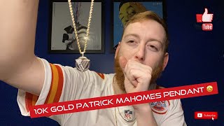 Patrick Mahomes MVP Pendant from Helzberg Diamonds!! 10k Gold - Review/Unboxing (IS HELZBERG REAL)