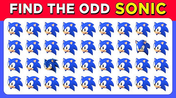 Find the ODD One Out - Sonic Edition | Sonic The Hedgehog Quiz - 25 Levels