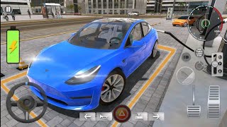 Electric Car Simulator 2021: City Driving Android Version Gameplay HD Part-1 screenshot 5