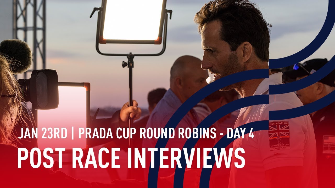 PRADA Cup Day 4 Post Race Interviews