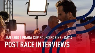 PRADA Cup Day 4 Post Race Interviews