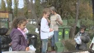 waste sorting with school