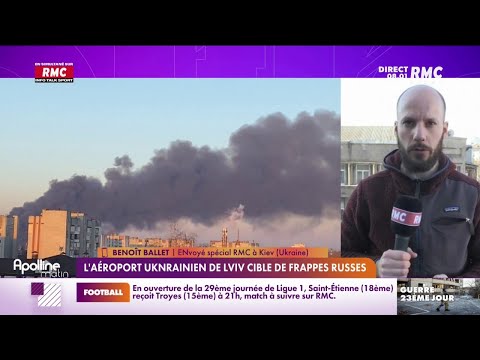 Guerre en Ukraine : l'aéroport de Lviv cible de frappes russes