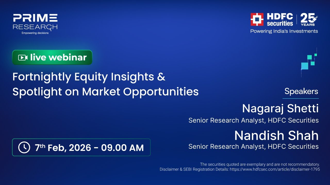 Fortnightly Equity Insights & Spotlight on Market  Opportunities