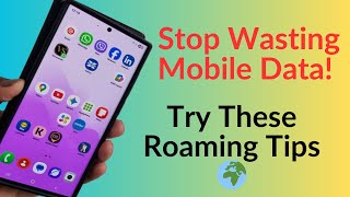 3 Genius Ways to Save Mobile Data While Roaming! 🌍📱 | Android Travel Hacks