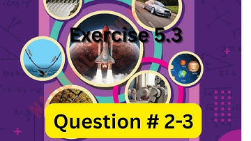 Exercise 5.3 Class 12 maths || NBF New Book 2025 || ex 5.3 Class 12 maths NBF || 
