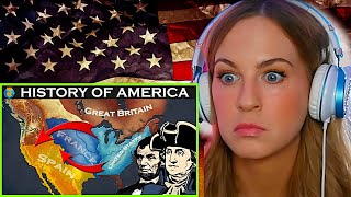 THE HISTORY OF THE UNITED STATES in 10 minutes | Irish Girl Reacts