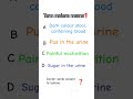Dark colour stool,  containing blood #nursing MCQ job preparation exam previous MCQ result nurse's