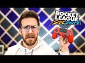 Playing With A Controller In Rocket League Sideswipe Is HACKING!