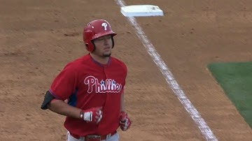 PHI@PFS: Cozens crushes a two-run shot to center