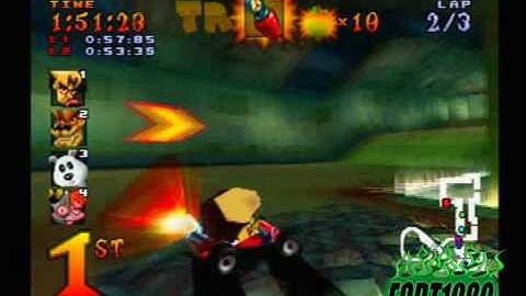 Crash Team Racing [Playthrough] Part 49: N. Gin Labs (CTR Challenge)