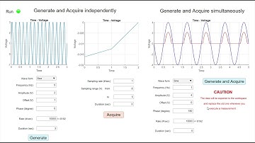 Generate and Acquire the data with Analog Discovery 2 (Matlab app)