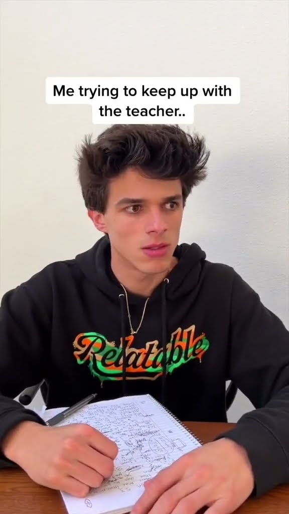 Trying To Keep Up With the Teacher...