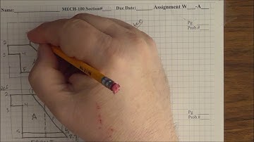 MECH100 - W2-A2 - Missing View Example Problem #10