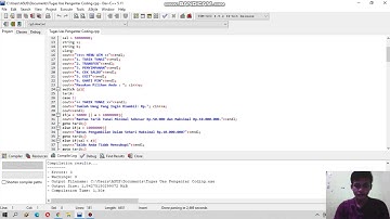 Tugas UAS Pengantar Coding Membuat Program Mesin ATM
