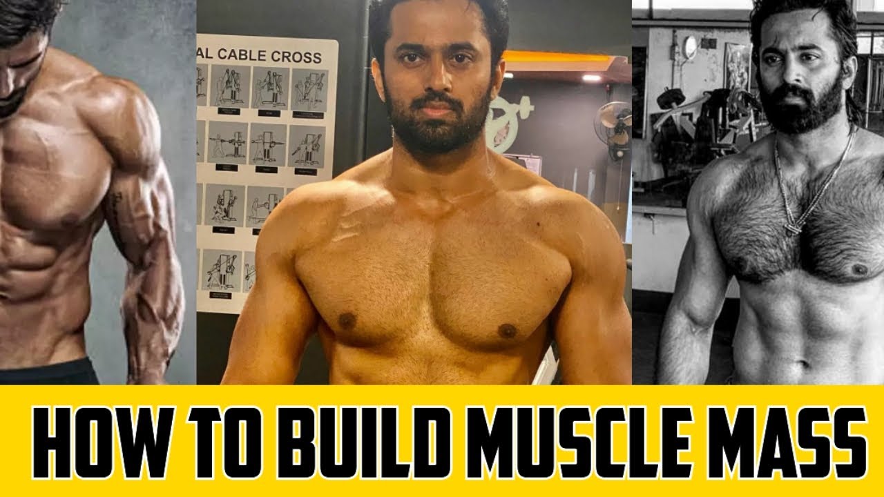 HOW TO BUILD MUSCLE MASS - YouTube