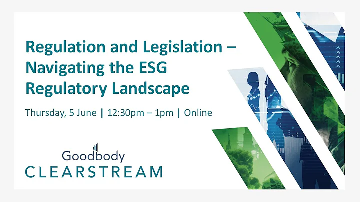 🎥 Snapshot from our ESG Webinar: Understanding the Momentum Behind Regulatory Shifts