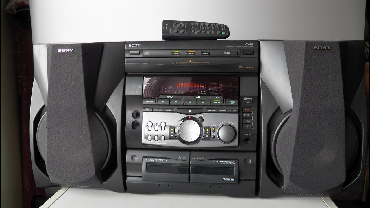 sony vacs stereo