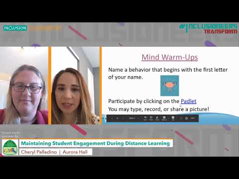 Maintaining Student Engagement During Distance Learning - YouTube